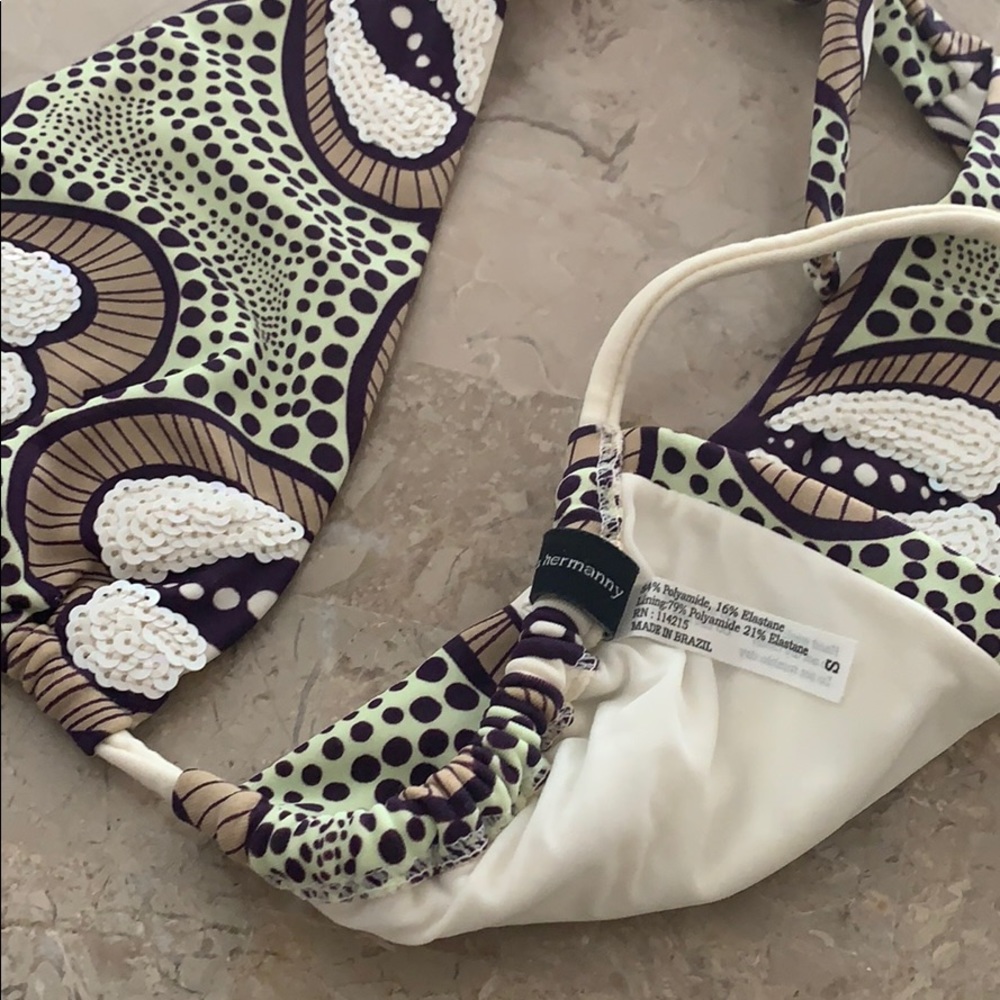 Vix Bikini With Sequence And Flower Print - image 4